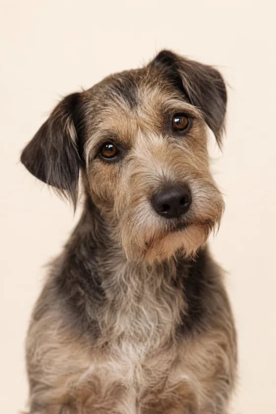 A curious scruffy terrier